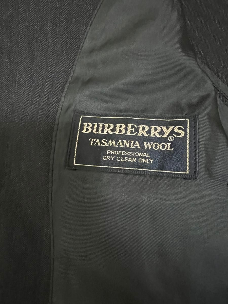 Burberry バーバリー スーツ セットアップ ネイビー ストライプ 冬物
