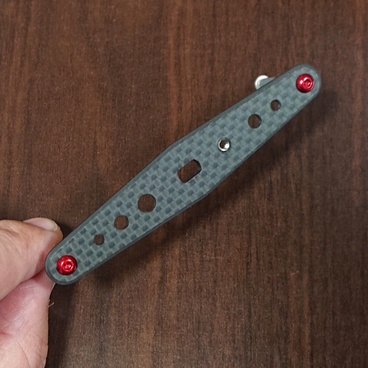 美品】IXA カーボンストレートハンドル 85ミリ シマノ用・【カスタム