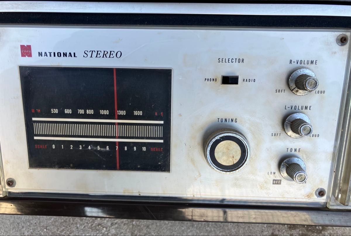 ナショナル Stereo ラジオ レコードプレーヤー真空管SE-1300｜Yahoo