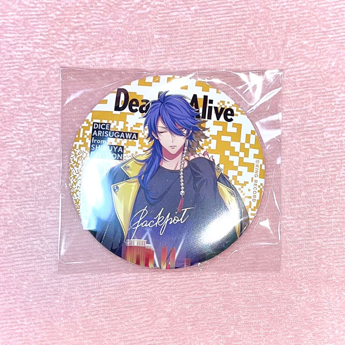 ヒプノシスマイク ヒプマイ 有栖川帝統 EW01 缶バッジ｜Yahoo!フリマ