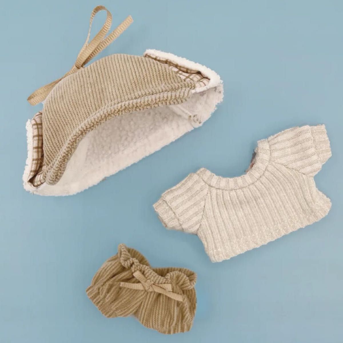 いつぬい ぬい服 あったかフライトキャップセット キャメル あんスタ