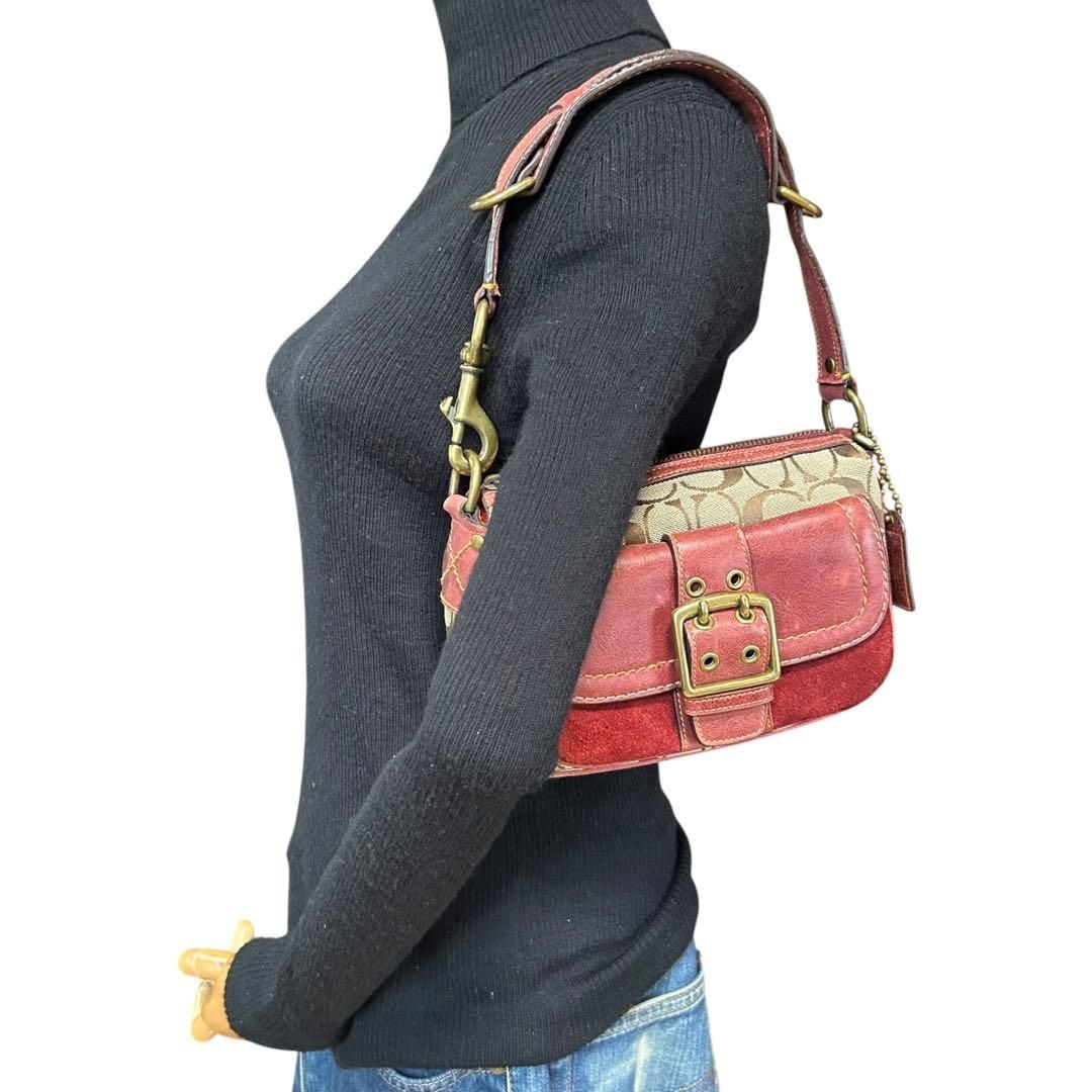 COACH コーチ シグネチャー ワンショルダーバッグ 7061 ソーホー