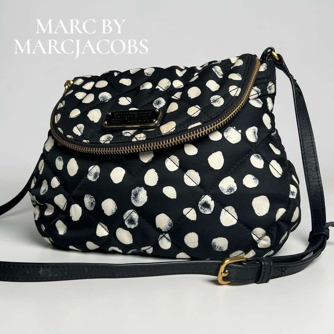 MARC BY MARC JACOBS キルティングショルダーバッグ ドット柄｜Yahoo