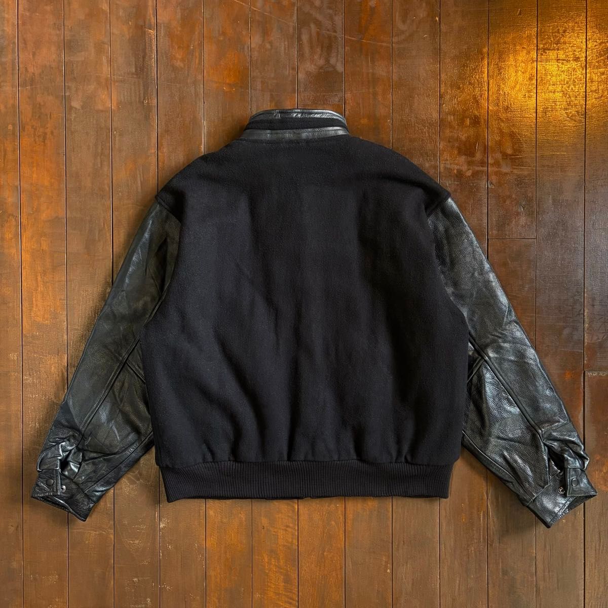 CANADA SPORTSWEAR】ウール×レザー スタジャン XL/TG｜Yahoo!フリマ