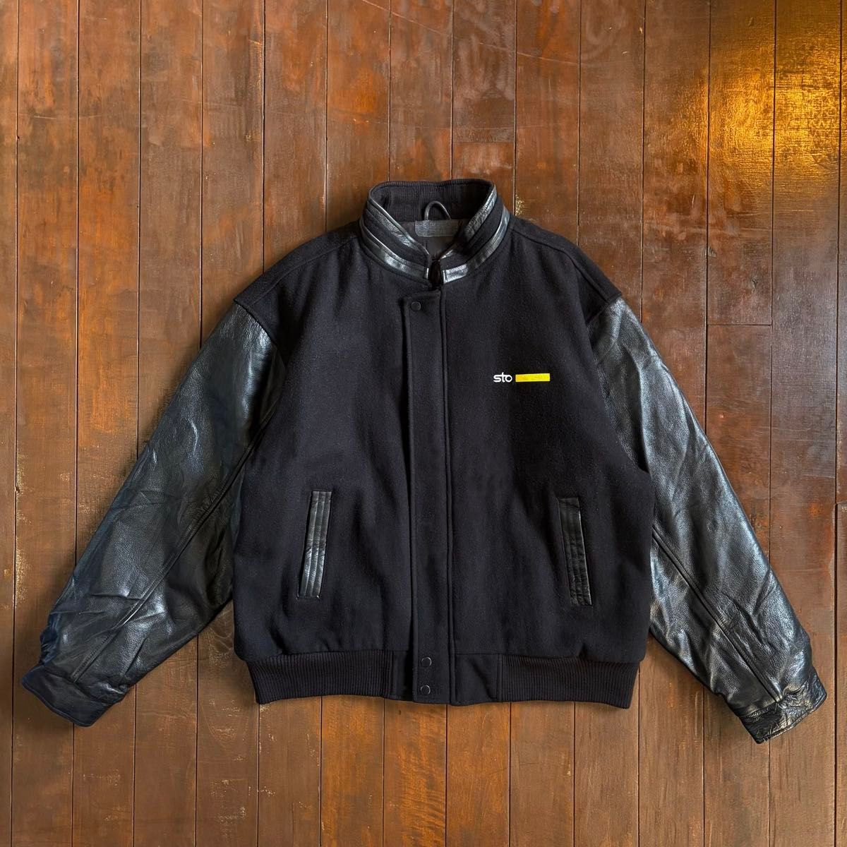 CANADA SPORTSWEAR】ウール×レザー スタジャン XL/TG｜Yahoo!フリマ