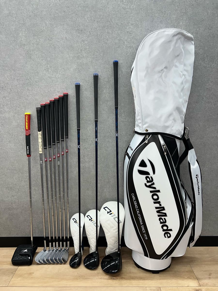 ゴルフクラブ メンズ セット テーラーメイド Qi10 MAX 初心者 中古