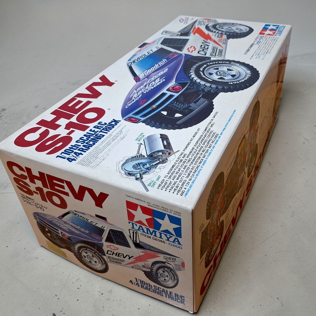 TAMIYA タミヤ CHEVY S-10 1/10 電動RC 4WD レーシングトラック 未組立