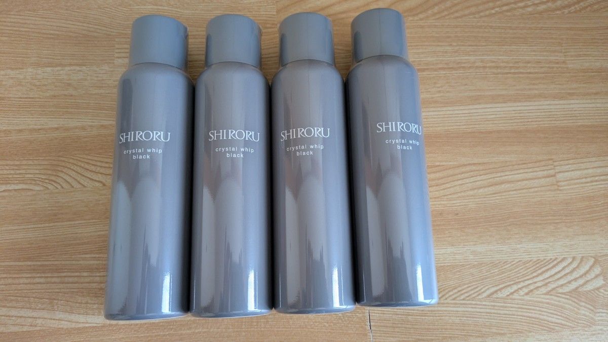 SHIRORU クリスタルホイップブラック シロル 炭酸泡洗顔 black シロク