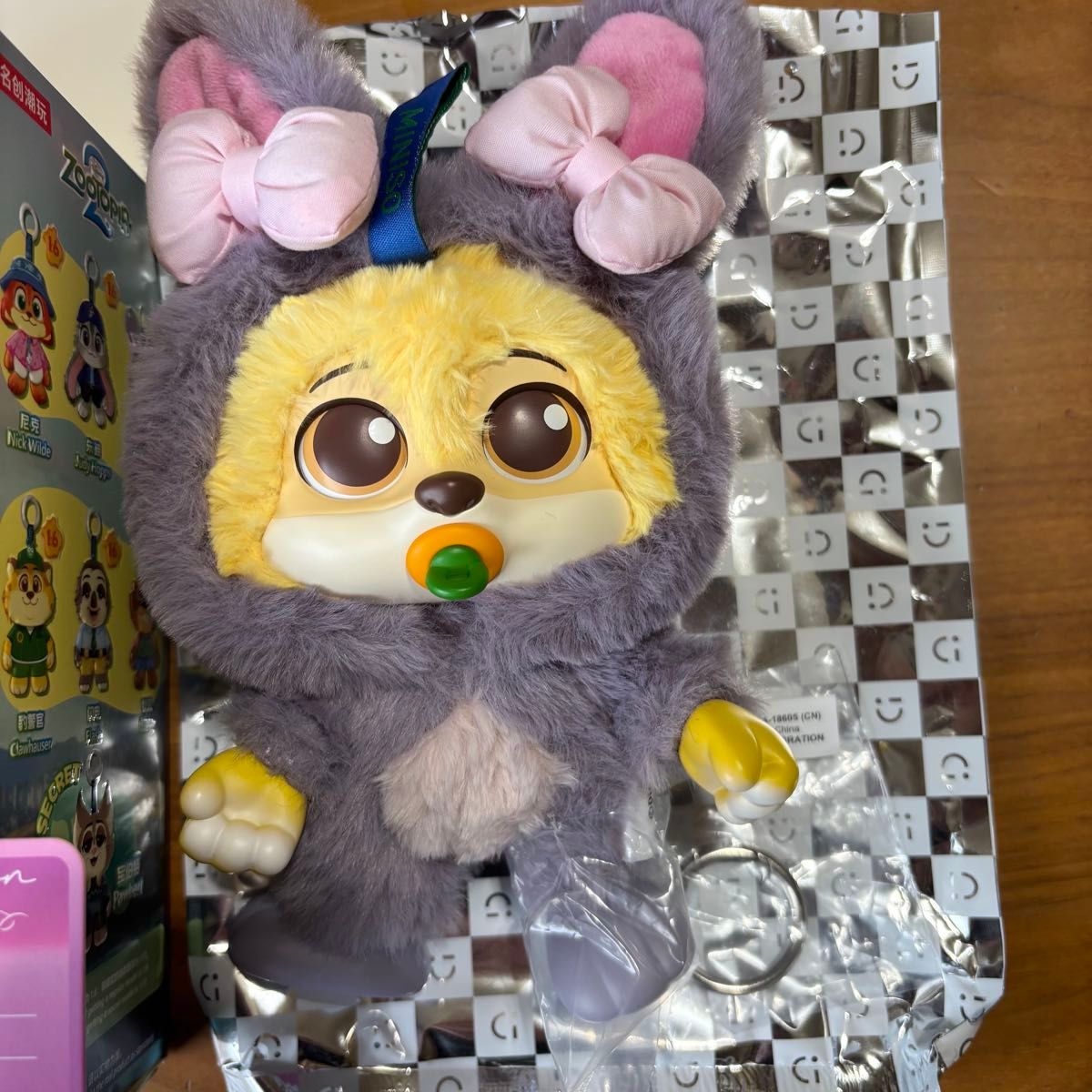 ズートピア2 MINISO パウバート ぬいぐるみ 城市居民シリーズ メイソウ