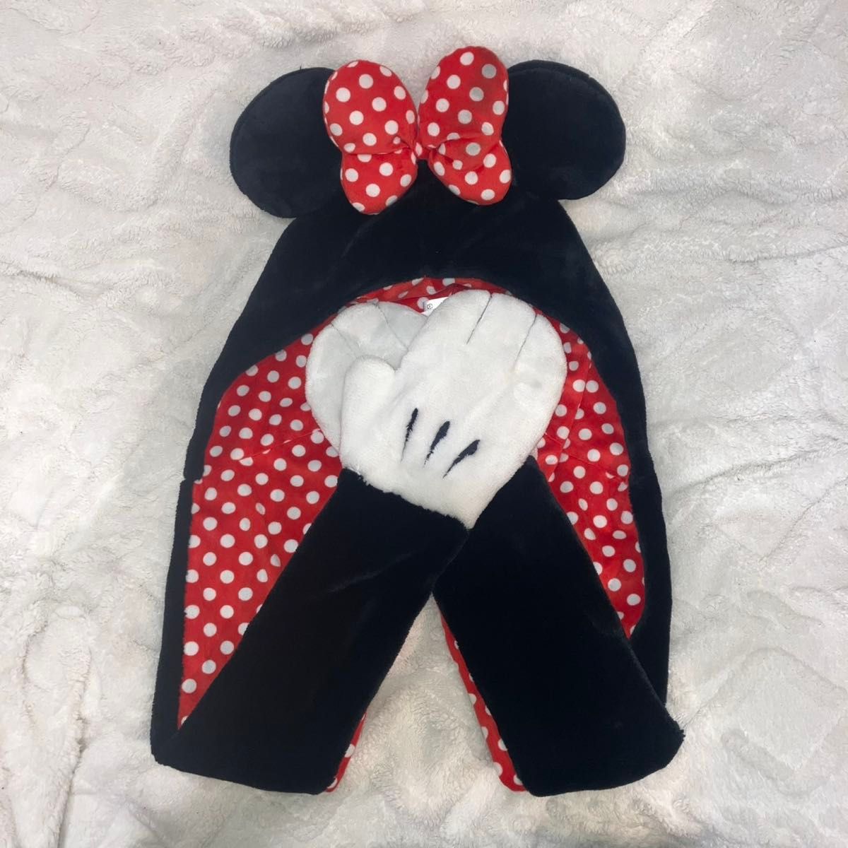 ディズニー ミニー ファンキャップ ミニーマウス マフラーキャップ