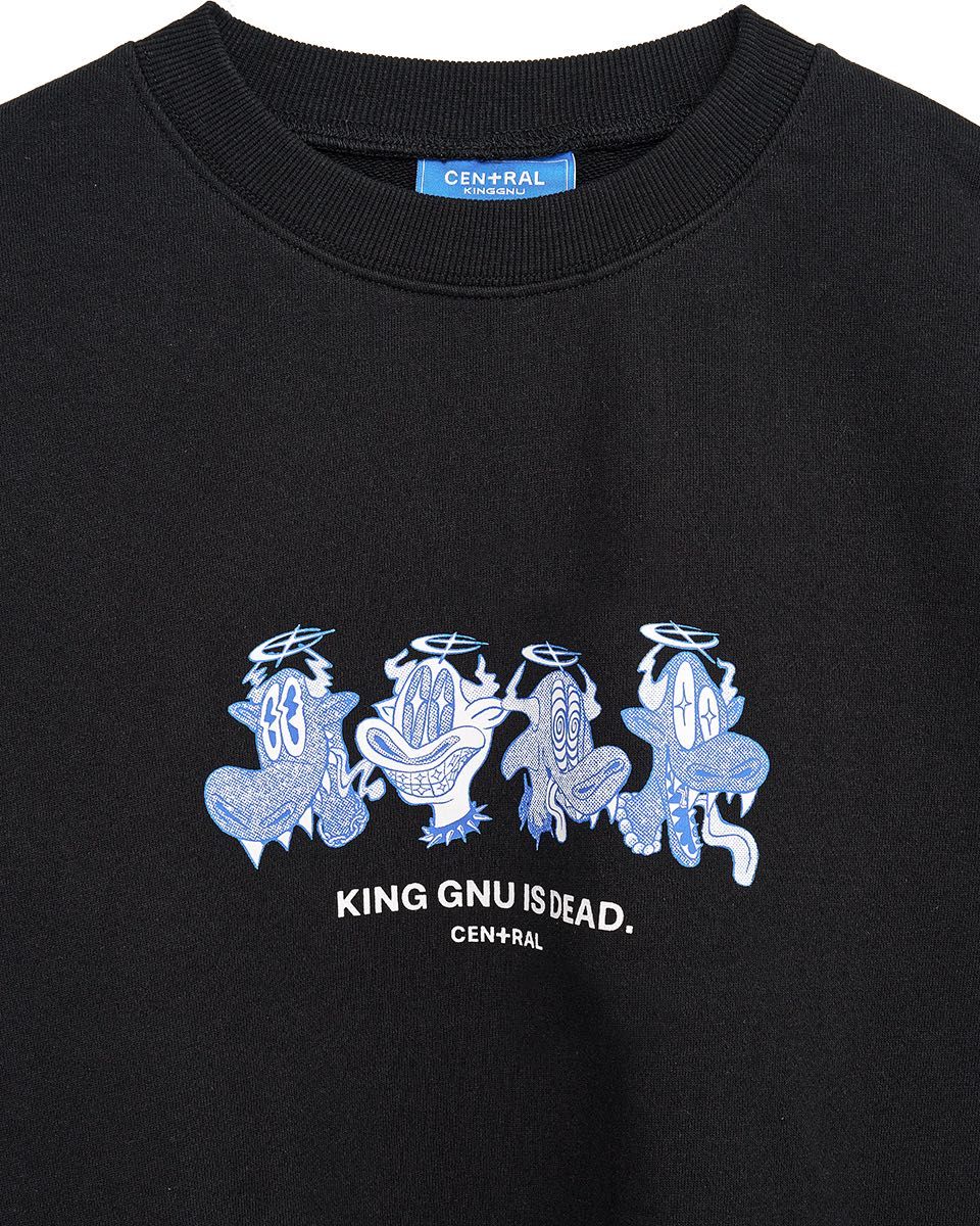 クーポンOK】King Gnu KG IS DEAD SWEATSHIRT ブラック 黒 XL