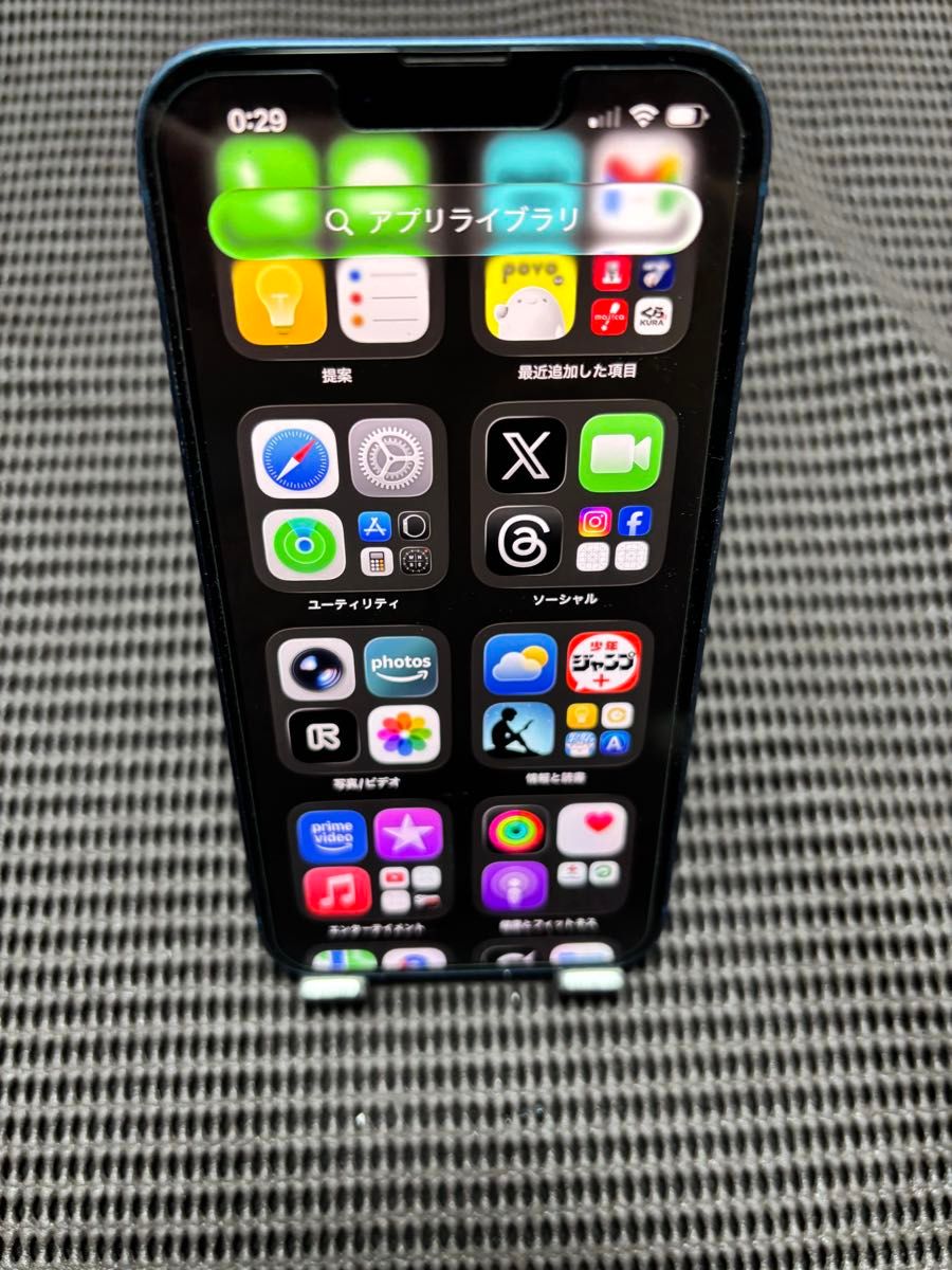 背面割れ】iPhone13 MLNG3J/A 128GB ブルー SIMフリー｜Yahoo!フリマ