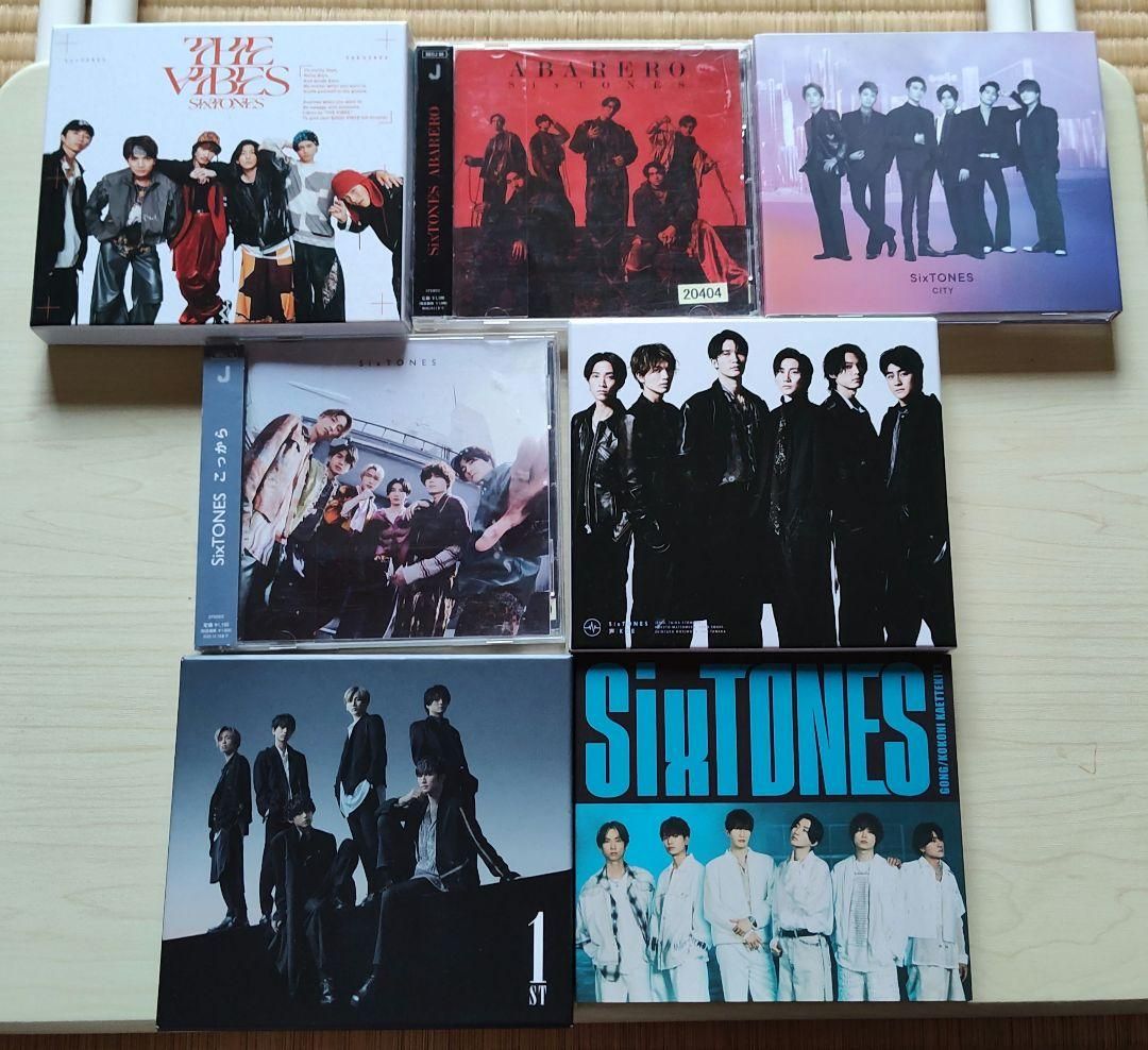 Aアイドルグループ SixTONES/ストーンズ CDソフト等 まとめ売り 1st