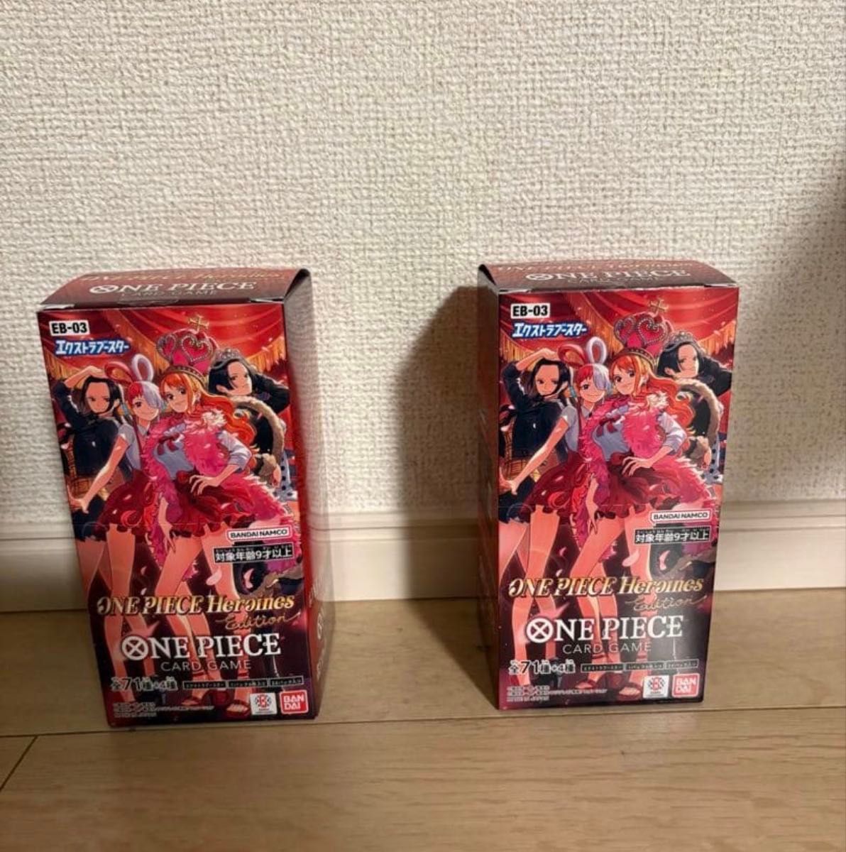 ワンピース カードゲーム ヒロインズエディション テープカット 2BOX