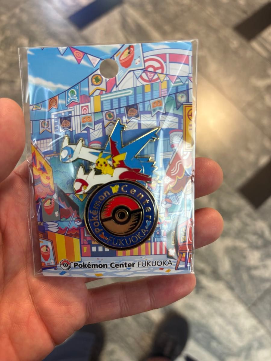 ポケモンセンター福岡 限定ピンバッジ 未開封 新品未開封】ポケモン