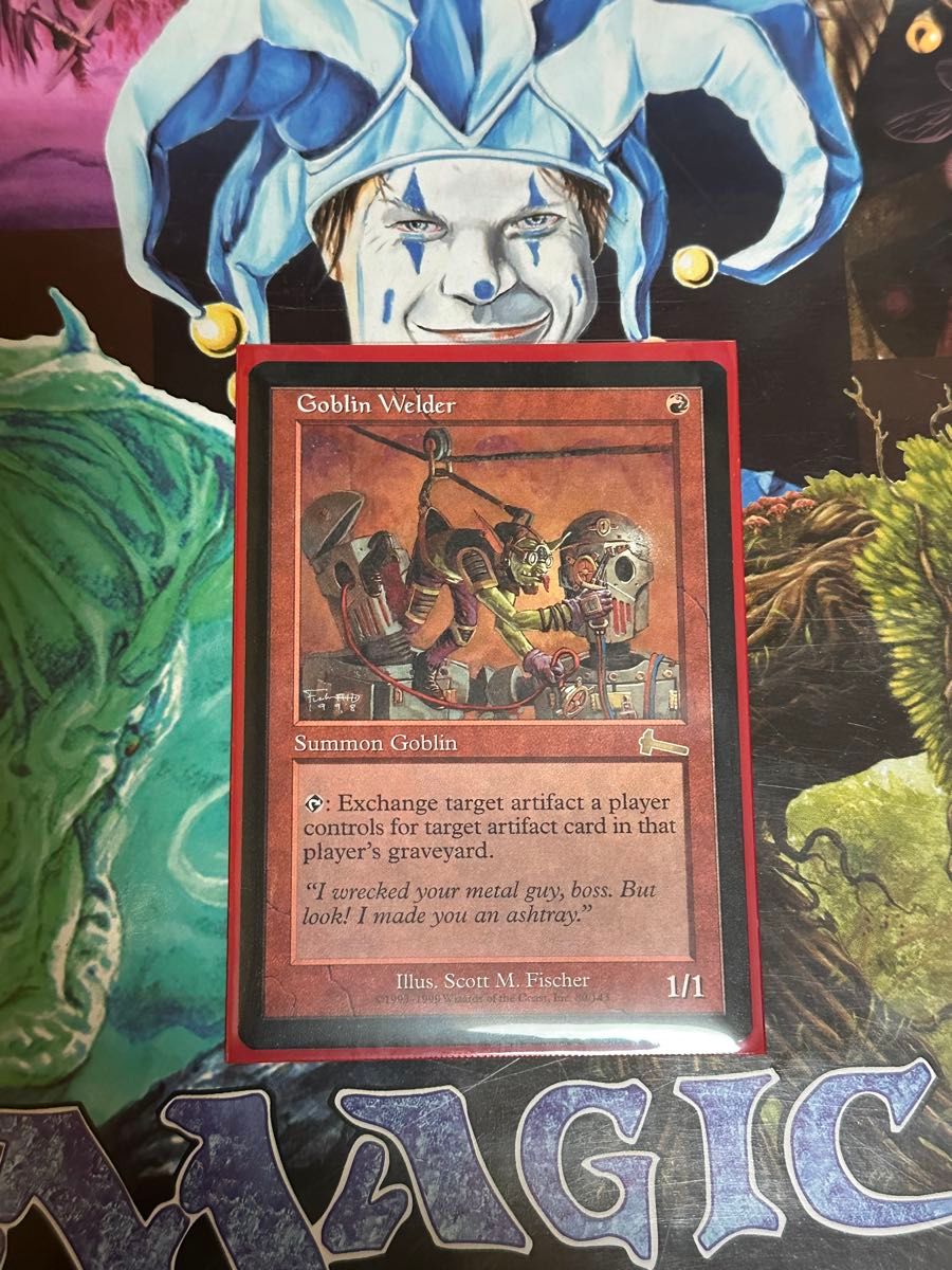 ゴブリンの溶接工 MGT マジックザギャザリング 日本語 ゴブリンの溶接