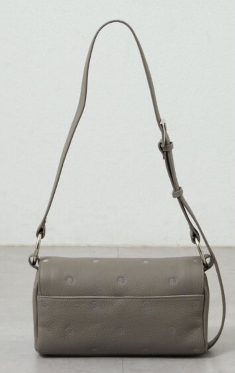 新品 BEARDSLEY ビアズリー 本革 ドットボディバッグ トープ 正規品