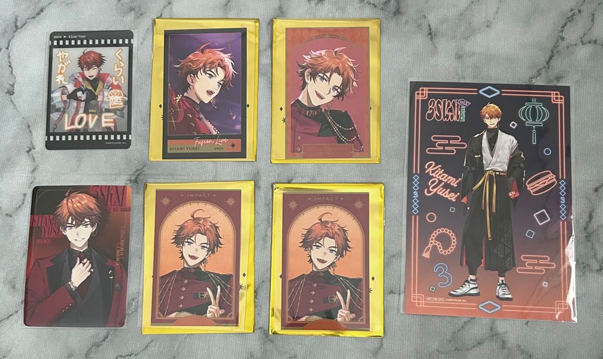 にじさんじ 北見遊征 IMPACT チェキ風カード フォト風カード 3SKM 購入