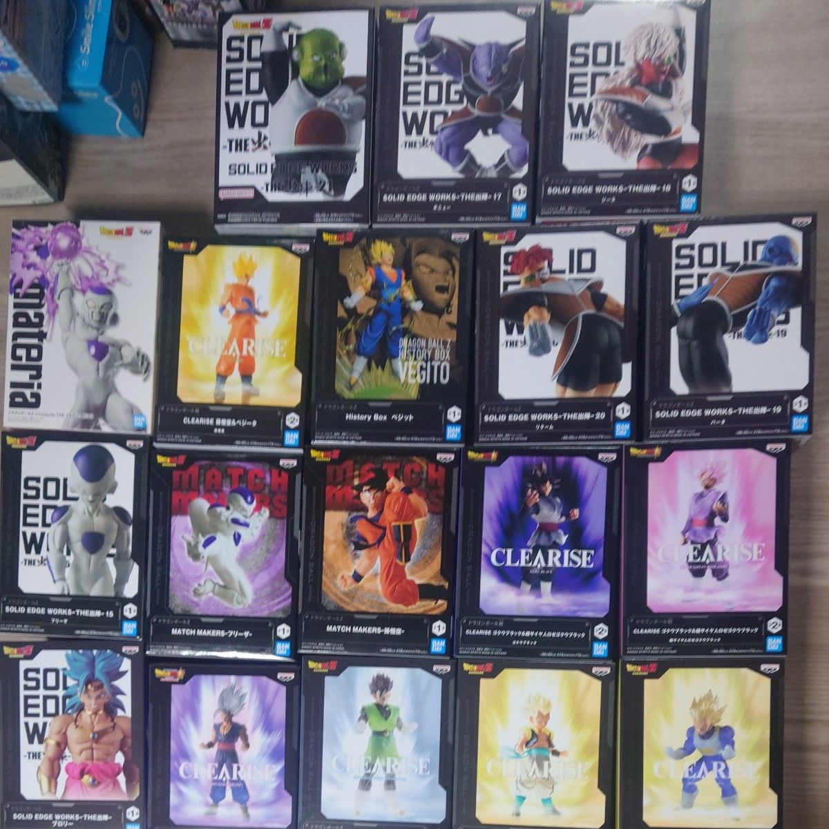 ドラゴンボール フィギュア まとめ売り 18体 SOLID EDGE WORKS