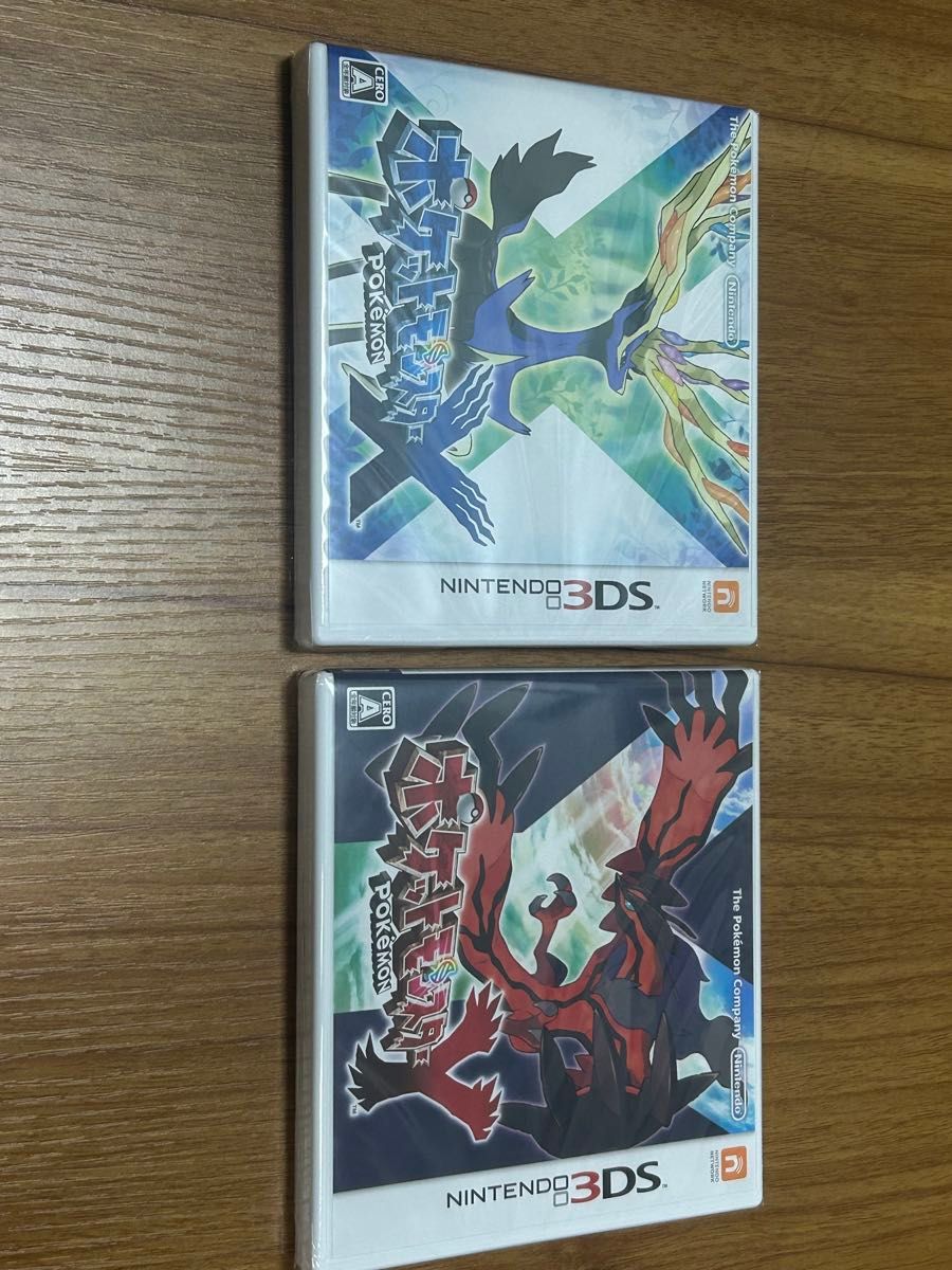 新品未開封) ポケットモンスターXY 2本セット ポケモン ニンテンドー