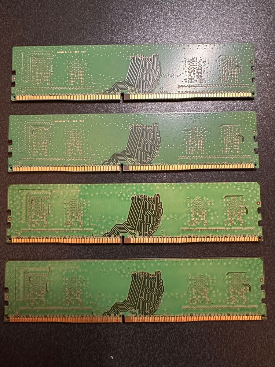 SAMSUNG DDR4 16GB(4GB×4枚 ) PC4-2666v動作確認済み｜Yahoo!フリマ