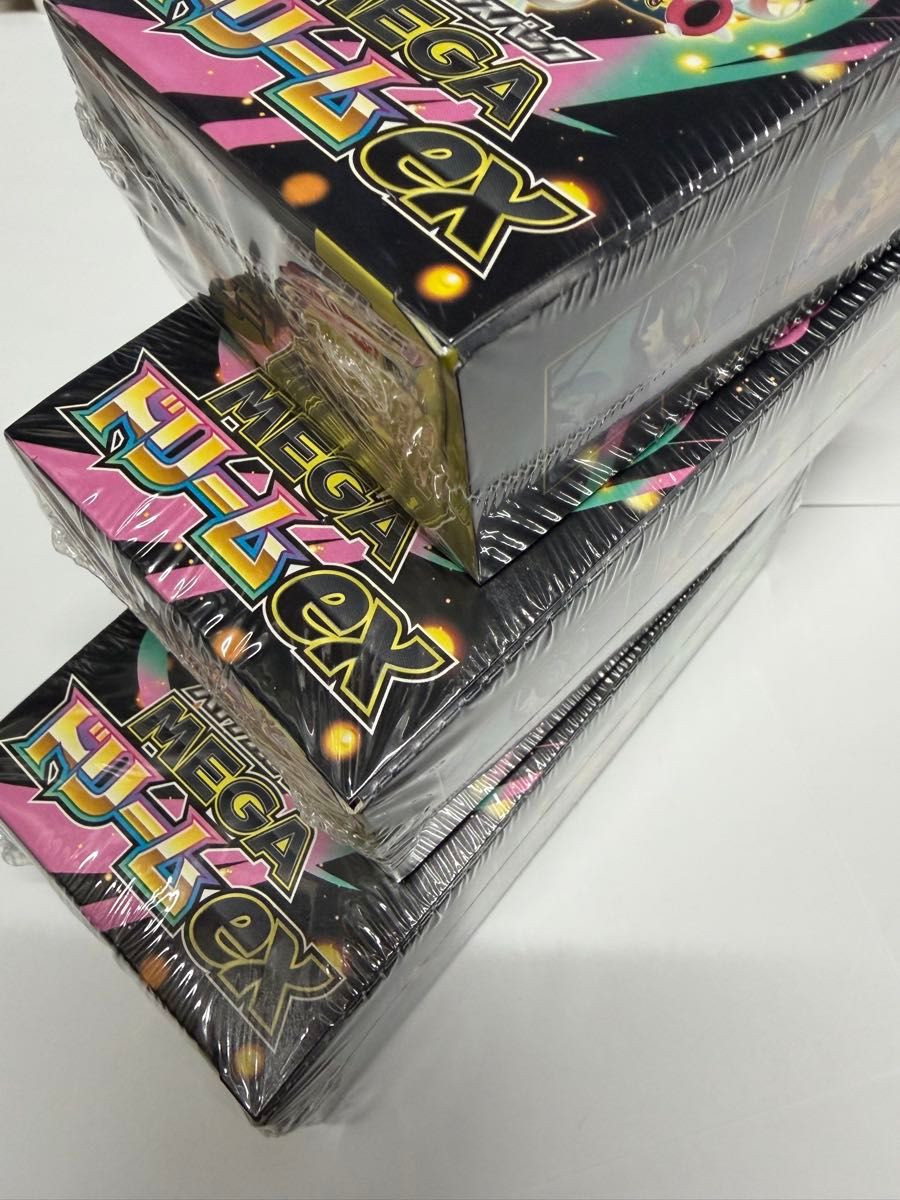 シュリンク付き 3boxセット MEGAドリームex メガドリームex ポケモン