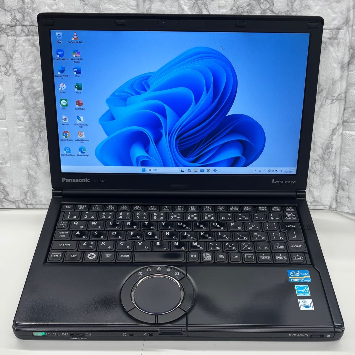 Core i7爆速レッツノートPC Windows11Pro メモリ爆盛り 16GB SSD512GB