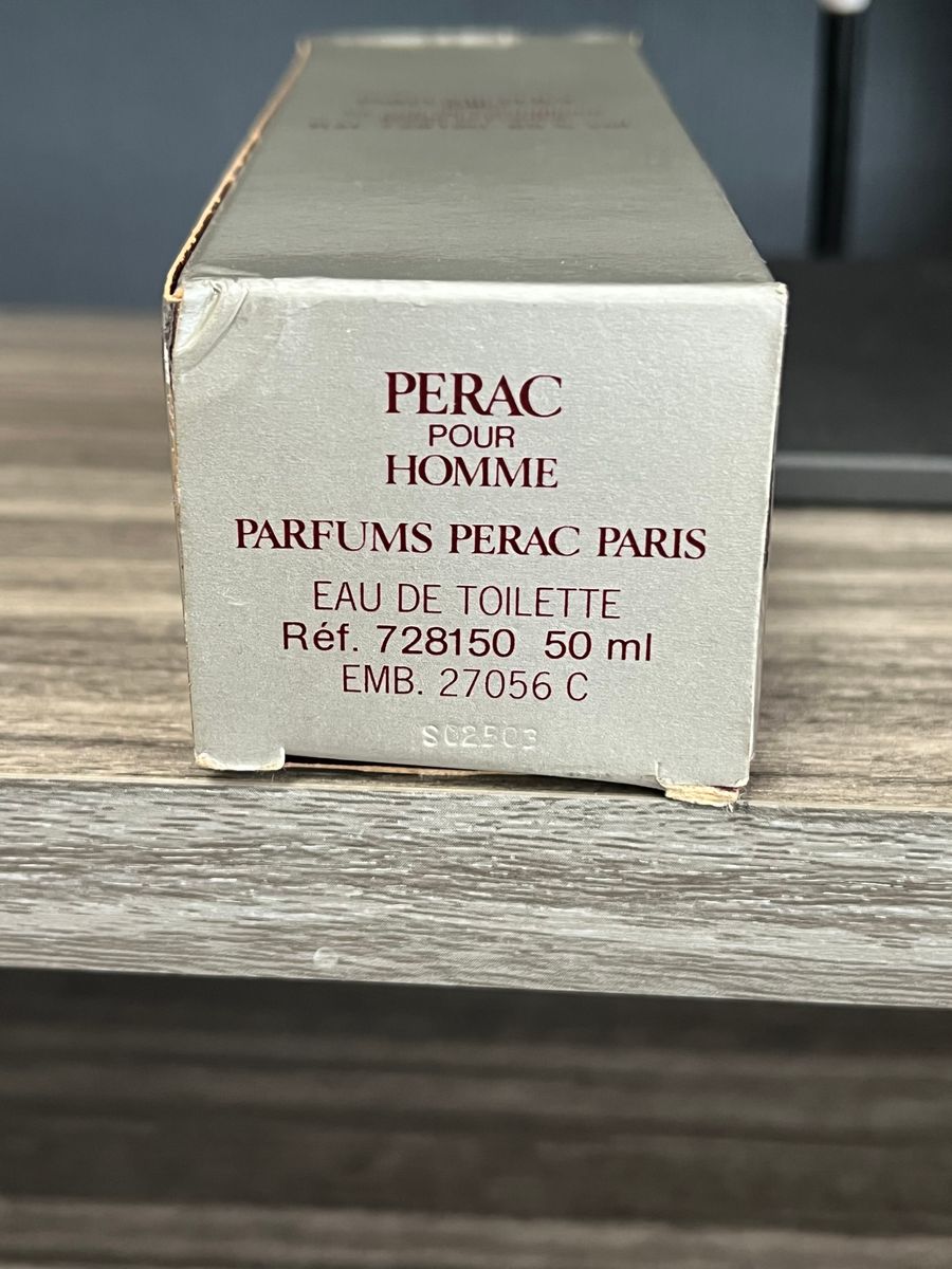 希少 香水 PERAC POUR HOMME 50ml オードトワレ｜Yahoo!フリマ（旧