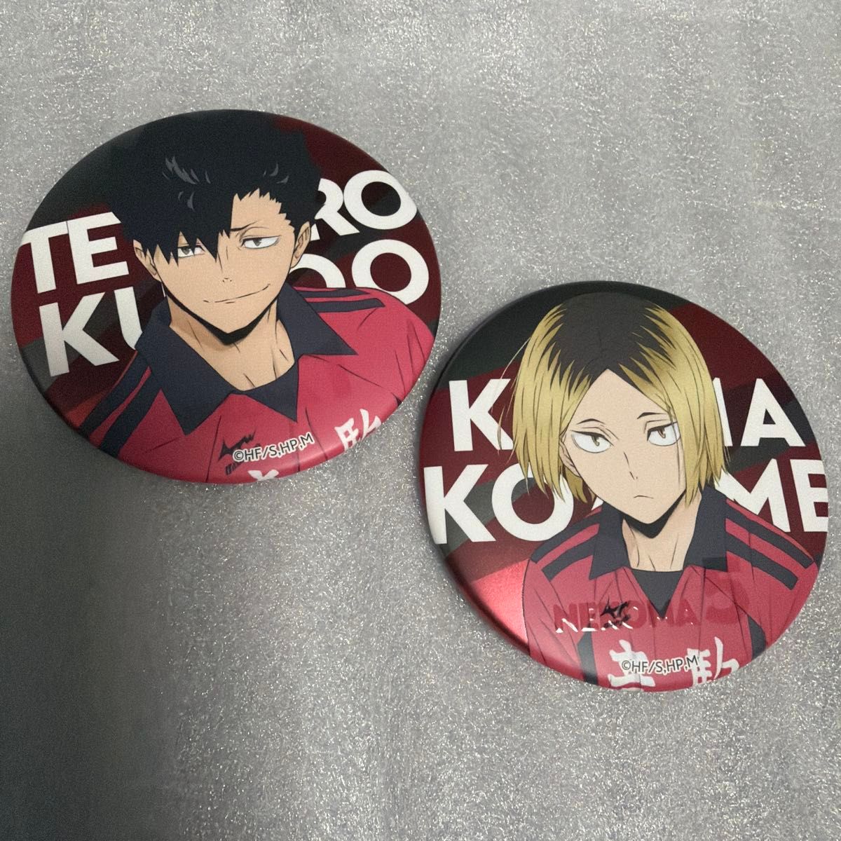ハイキュー 合同練習会 黒尾鉄朗 孤爪研磨 缶バッジ｜Yahoo!フリマ（旧