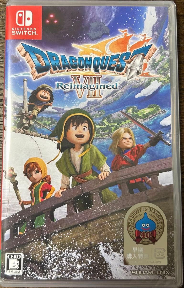 Switch】 ドラゴンクエストVII Reimagined 新品未開封早期購入特典付き