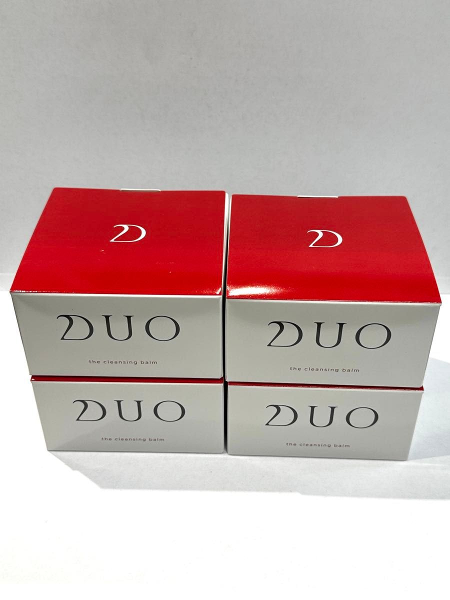 4個セット】DUO デュオ ザ クレンジングバーム 赤箱90g エイジングケア