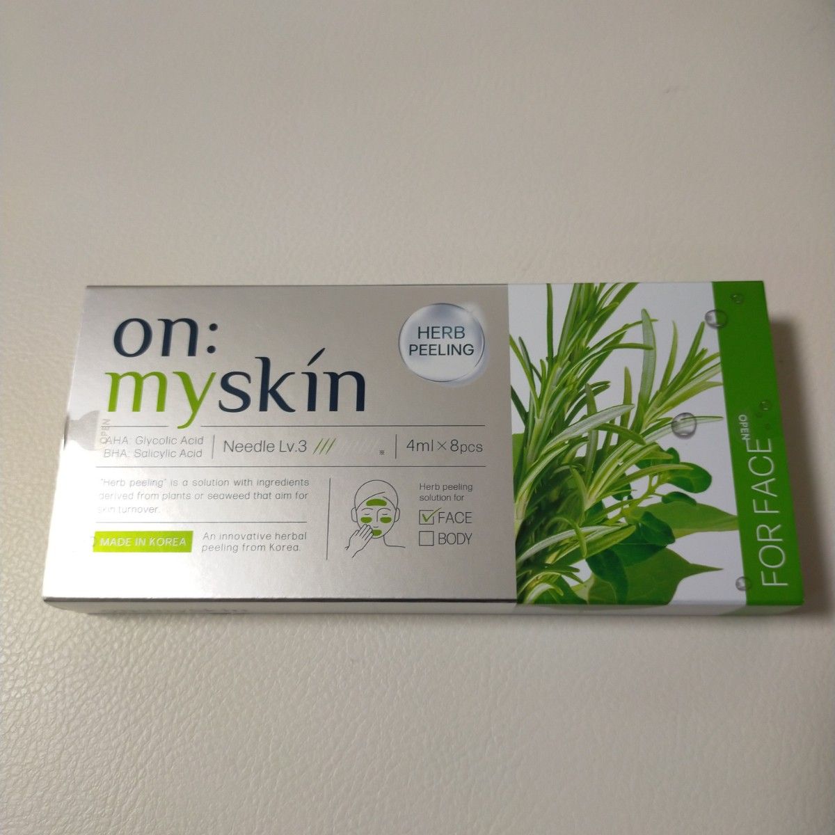 on myskin オンマイスキン ハーブピーリング フェイス用 4個｜Yahoo