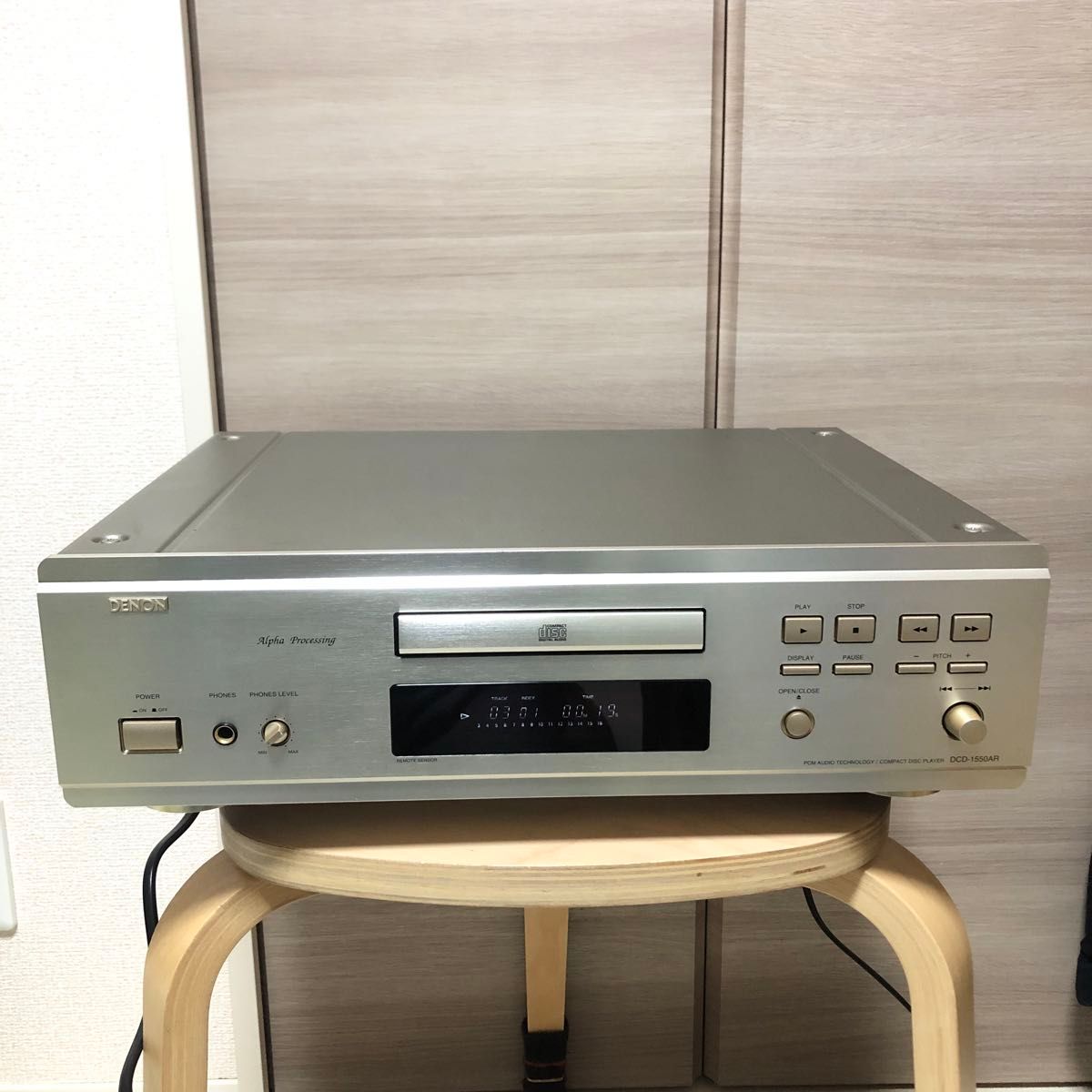 デノン DENON DCD-1550AR CDプレーヤー Alpha Processing 新品