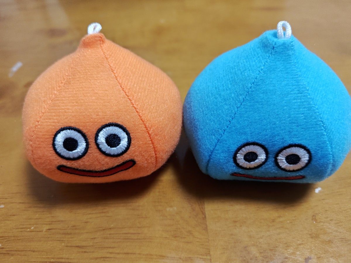 ドラゴンクエスト スライム マスコット ぬいぐるみ オレンジ ブルー 2