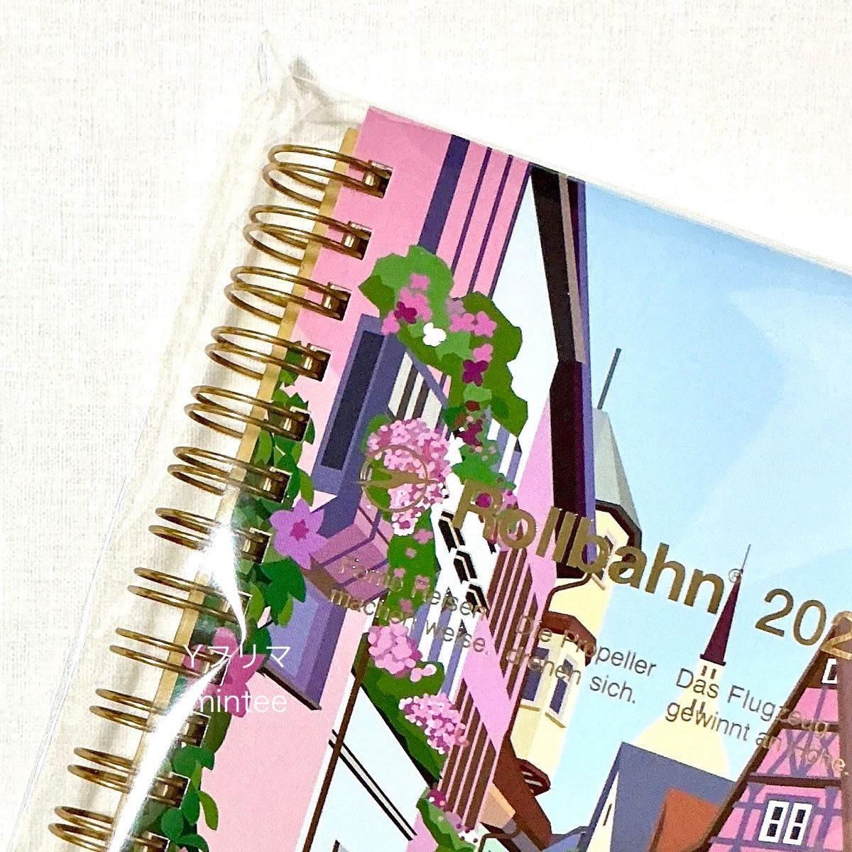 Loft限定 ロルバーン 街並み ダイアリー Lサイズ ＆ ブックマーク 2点