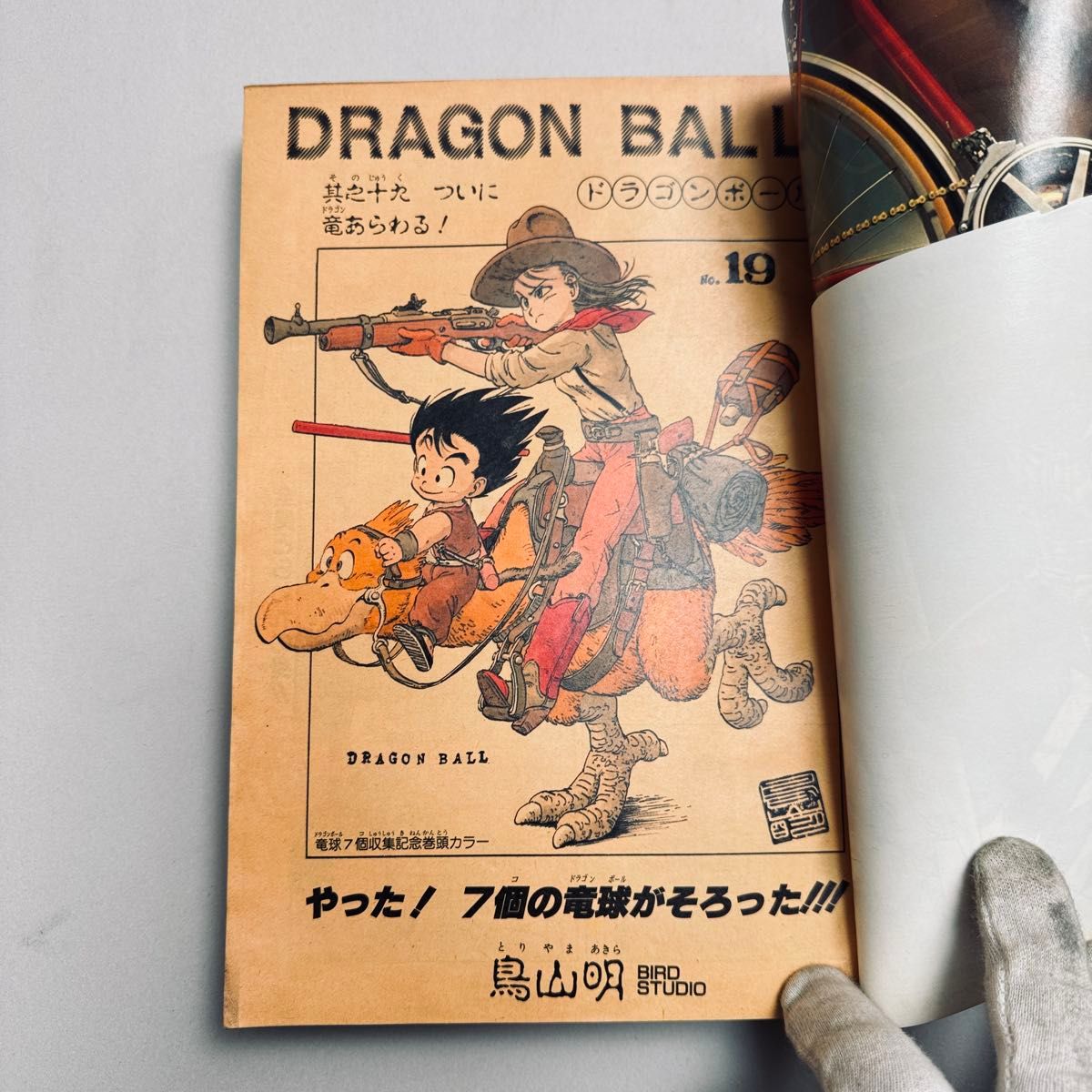週刊少年ジャンプ 1985年 19号 DRAGON BALL ドラゴンボール 表紙 追加