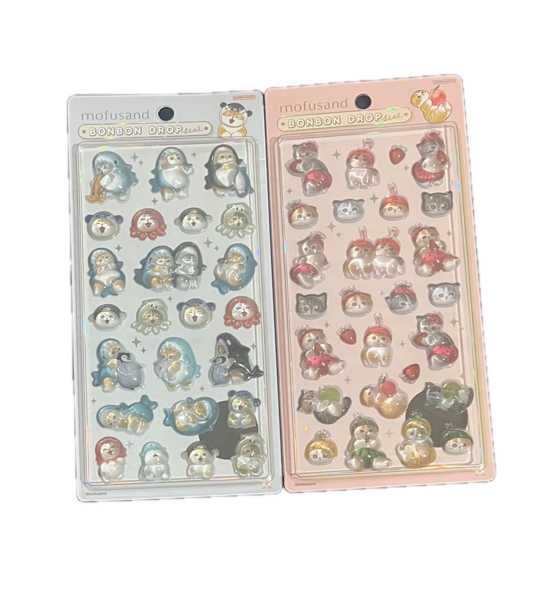 未開封 ボンボンドロップシール モフサンド 2点セット mofusand A B