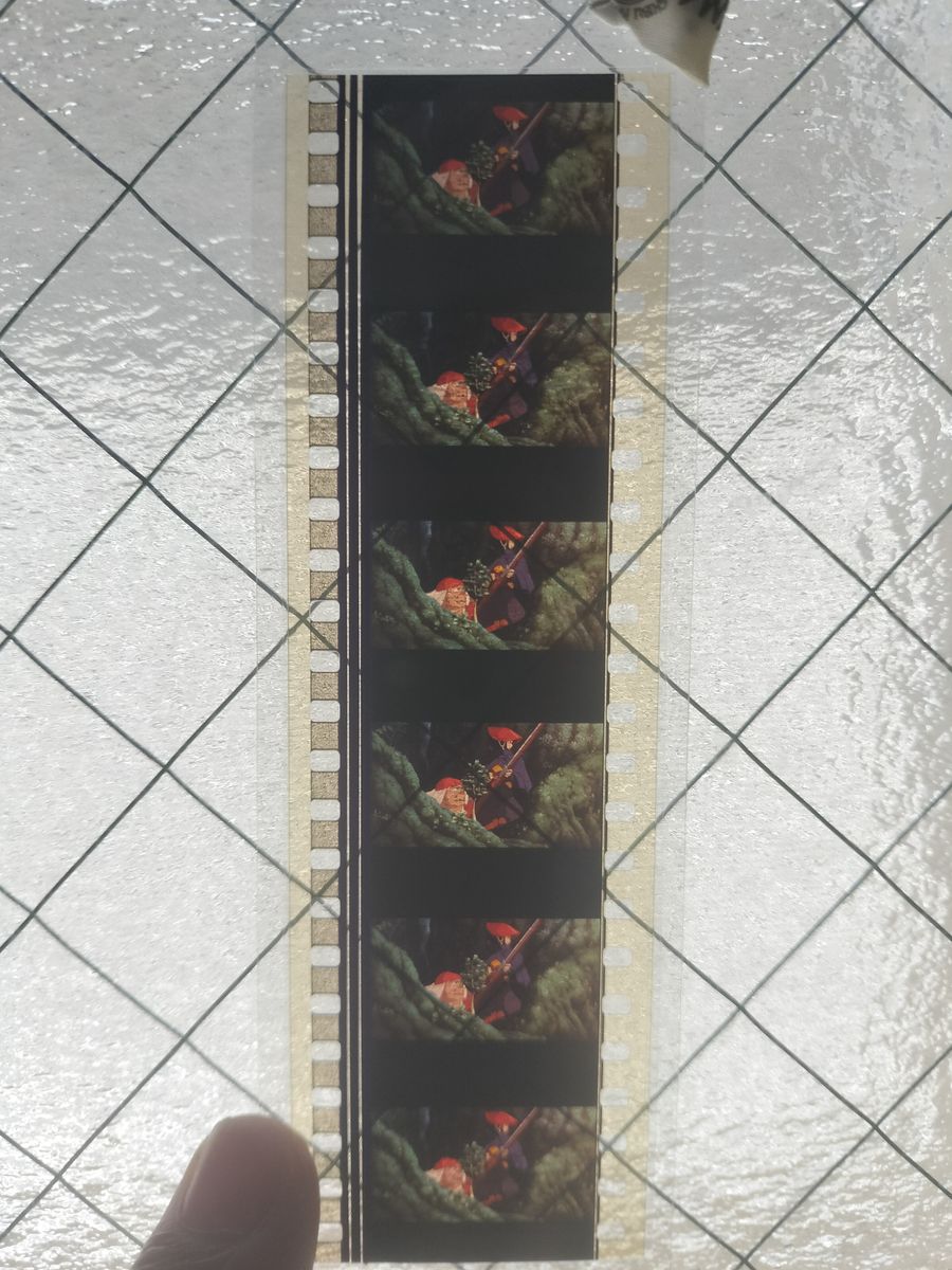 三鷹の森ジブリ美術館 フィルムブックマーカー（もののけ姫）2枚