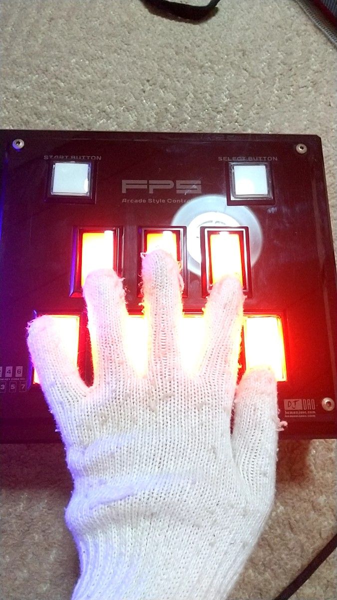 三和ボタン 新基板 オムロン ビートマニア FPS コントローラー ps2