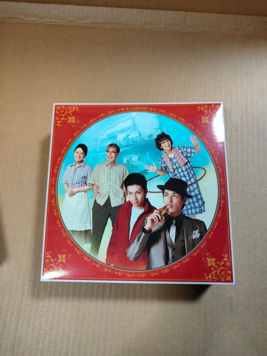 歌姫 初回生産限定」中古DVD-BOX 帯あり 特典のポストカード欠品 長瀬