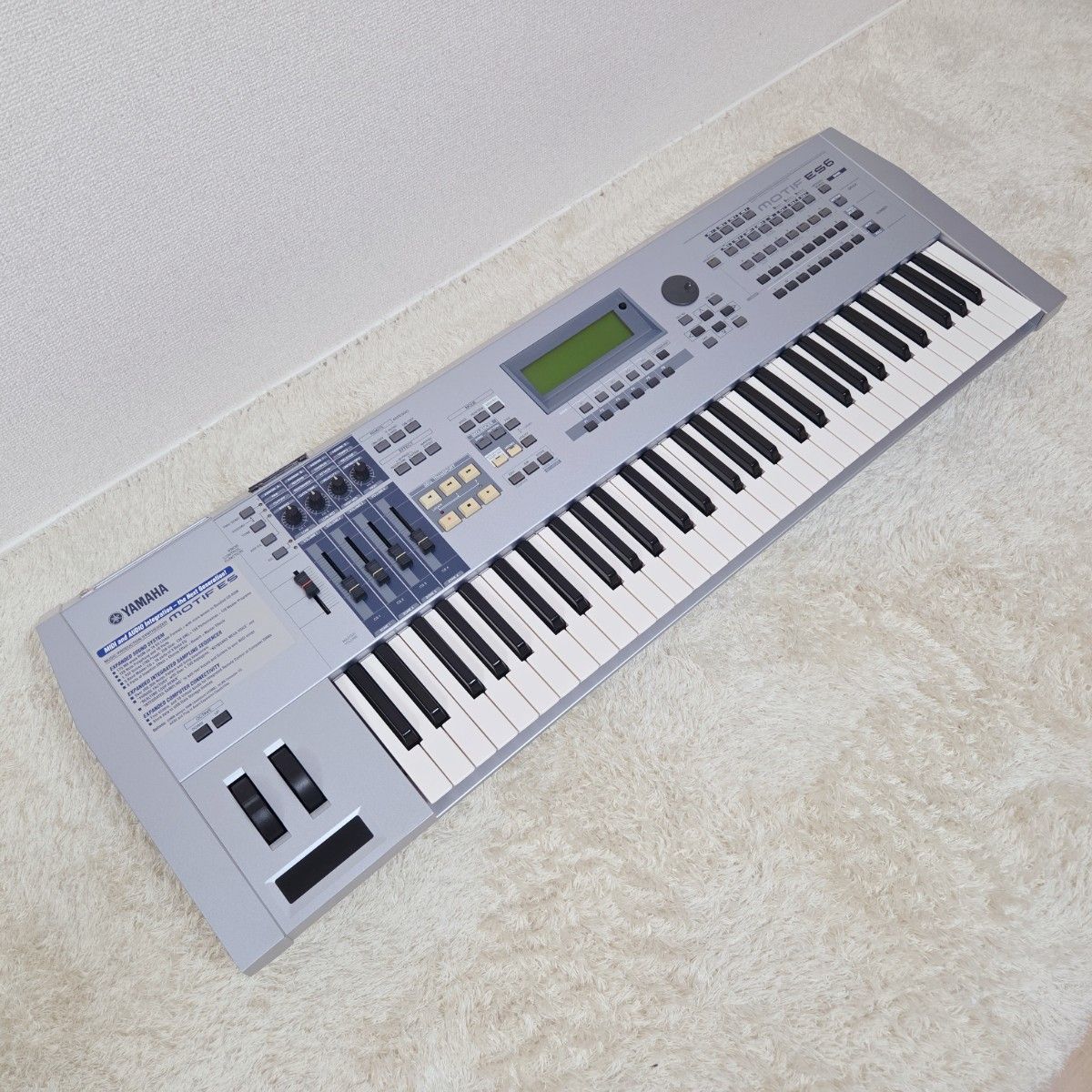 希少品 YAMAHA MOTIF ES6 シンセサイザー ヴィンテージ 美品｜Yahoo