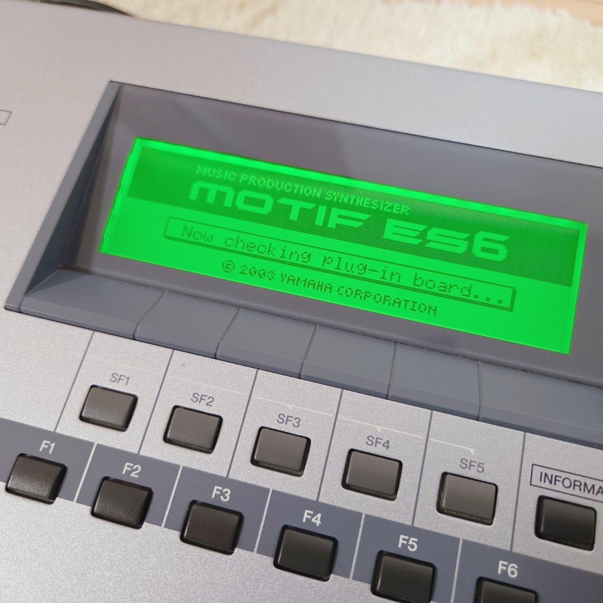 希少品 YAMAHA MOTIF ES6 シンセサイザー ヴィンテージ 美品｜Yahoo