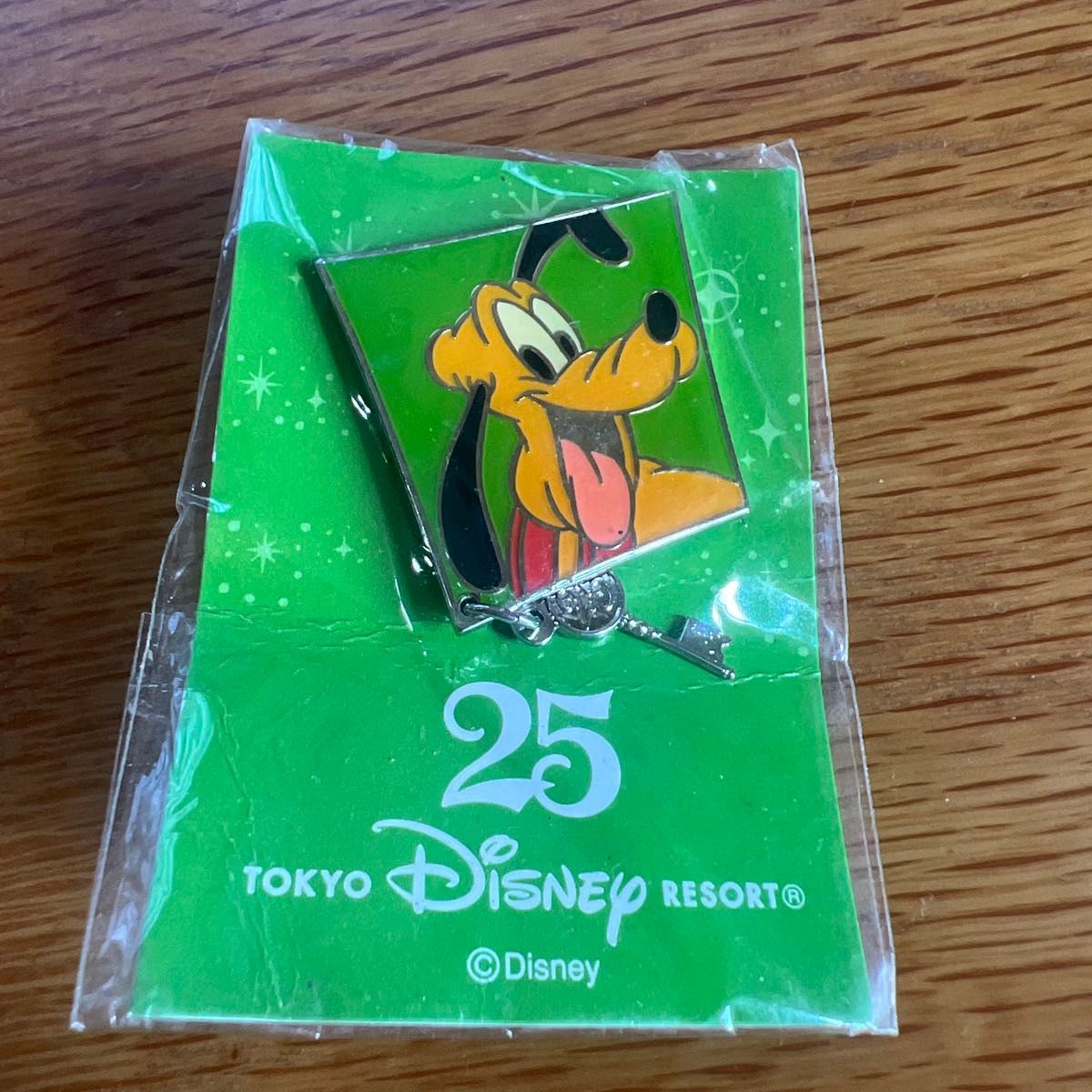 新品 未開封 ディズニー 25周年 ピンバッチ 東京ディズニーランド TDR