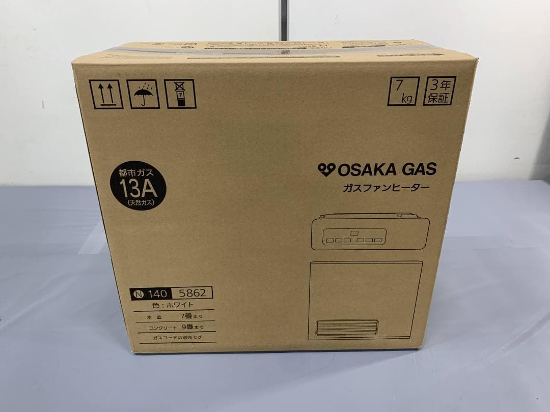 新品 未開封 大阪ガスファンヒーター N140-5862｜Yahoo!フリマ（旧