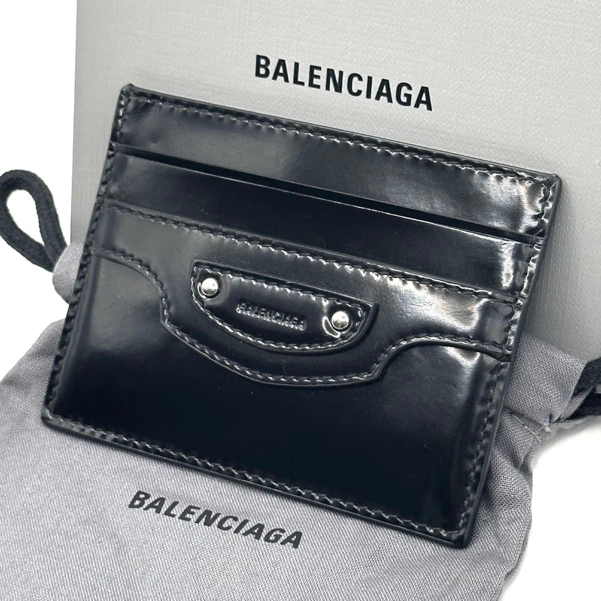 良品】バレンシアガ ネオクラシック カードケース ブラック｜Yahoo