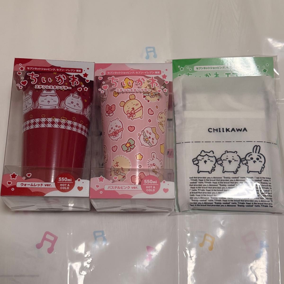 ちいかわ ステンレスタンブラー エコバッグ セブンイレブン｜Yahoo