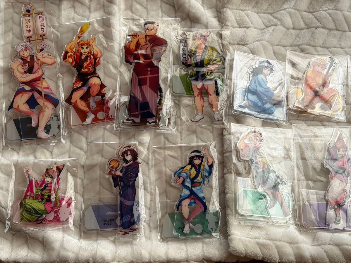 鬼滅の刃 阿波おどり2025 アクリルスタンド 全種類セット 阿波踊り
