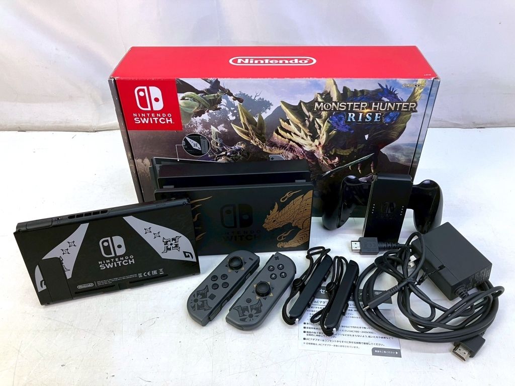 新品同様 バッテリー強化型 モンスターハンターライズ ニンテンドー