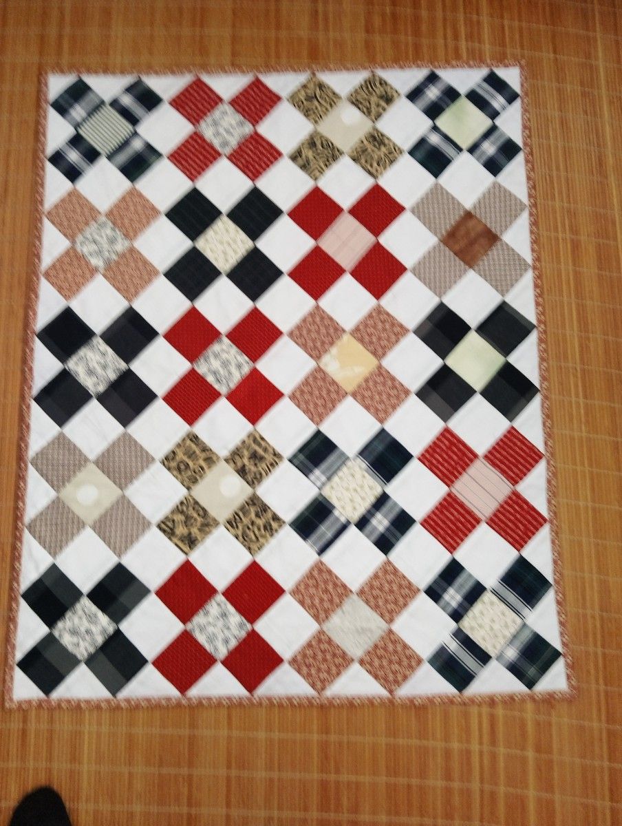 パッチワークキルト ハンドメイド タペストリー マルチカラー｜Yahoo