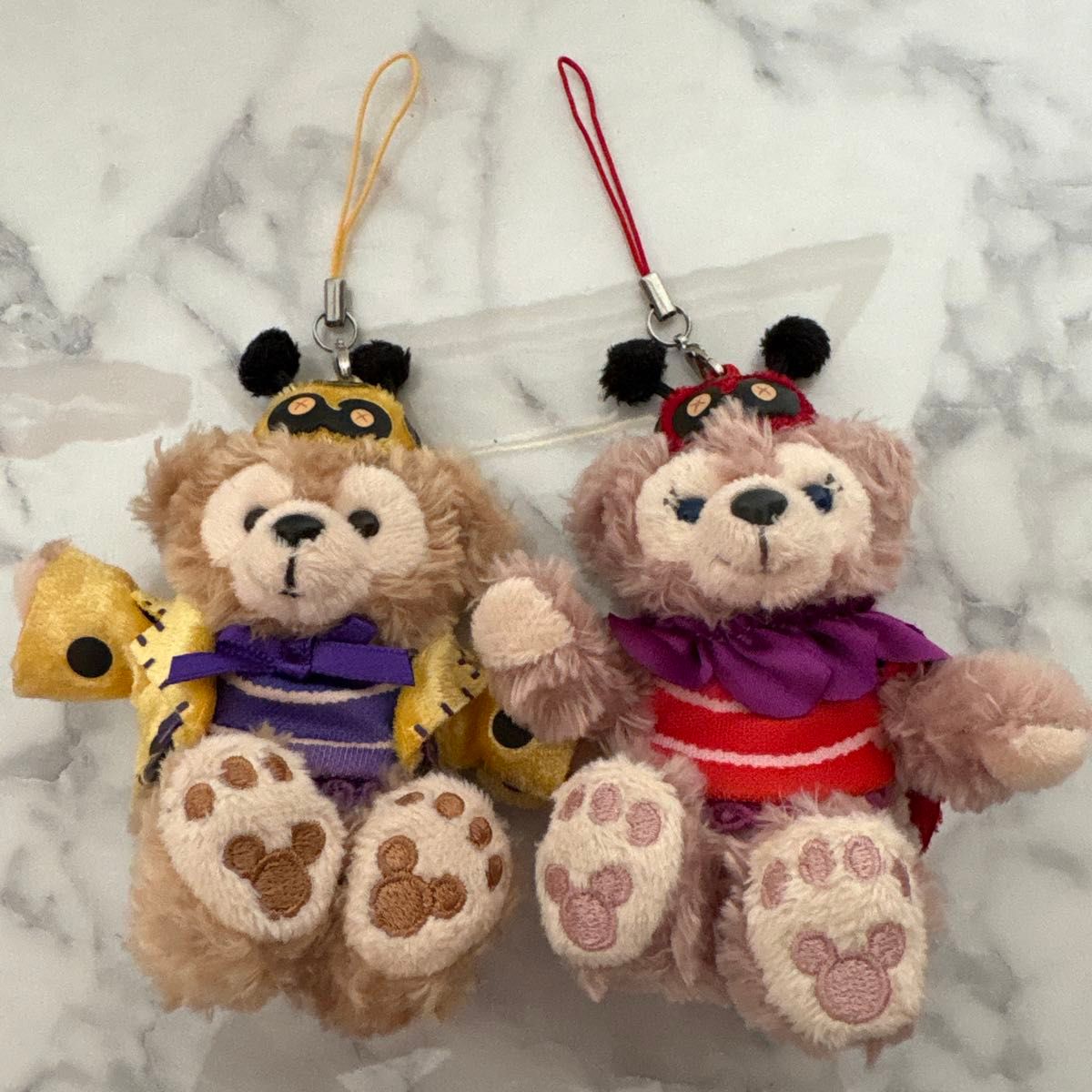 ダッフィー シェリーメイ ぬいぐるみストラップ 東京ディズニーシー